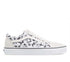 VANS | OLD SKOOL (BUTTERFLY) TRUE WHITE | BLACK | Size: 4 | Color: White