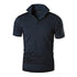 Summer Men Cycling Clothing Wicking Quick-drying Bodybuilding Bike Wear Clothes Short Top 6 Colors LSL195 | Color: Orange | Size: L
