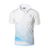 Summer Men Cycling Clothing Wicking Quick-drying Bodybuilding Bike Wear Clothes Short Top 6 Colors LSL195 | Color: Whiteblue | Size: L