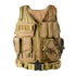 2016 Police Military Tactical Vest Wargame Body Armor Sports Wear Hunting Vest CS Outdoor Products Equipment with 5 Colors | Color:  | Size: 