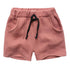 TTN 2017 summer boy shorts high quality boys shorts elastic band pure color neutral shorts loose breathable children's clothing | Color: Red | Kid Us Size: 4T