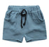 TTN 2017 summer boy shorts high quality boys shorts elastic band pure color neutral shorts loose breathable children's clothing | Color: Red | Kid Us Size: 6T