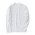Markless Mens Autumn Long Sleeve Tee Stripe O-Neck T Shirt Casual Basic T-shirt Fashion Men Brand TXA7622M | Color: Ivory | Size: M